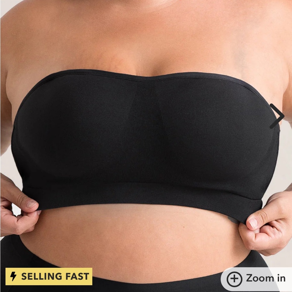 Truekind®️ Convertible Strapless Bandeau Bra